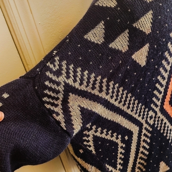 Blu Pepper Southwest Boho Cardigan Size Large - Picture 7 of 13